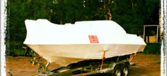 Термоусадка для упаковки лодки